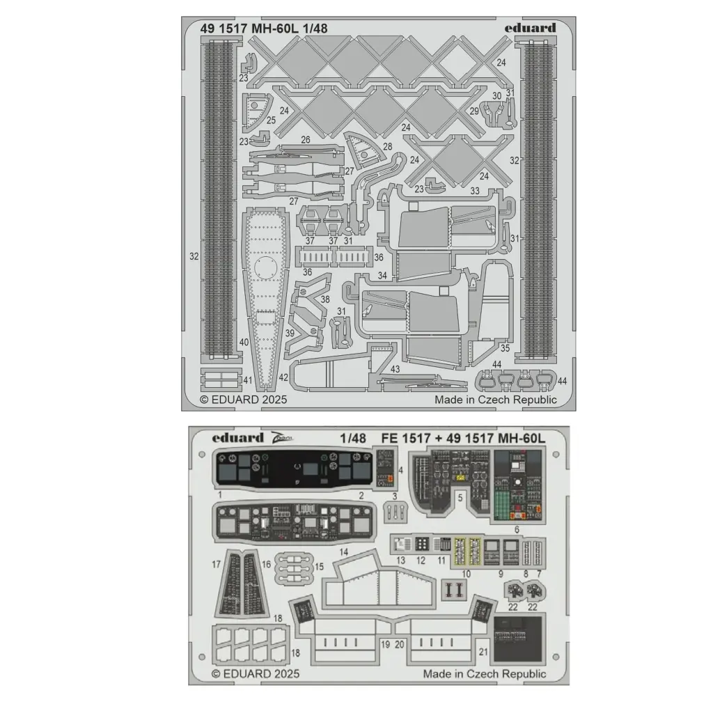 1/48 Scale Model Kit - Helicopter / MH-60L Black Hawk
