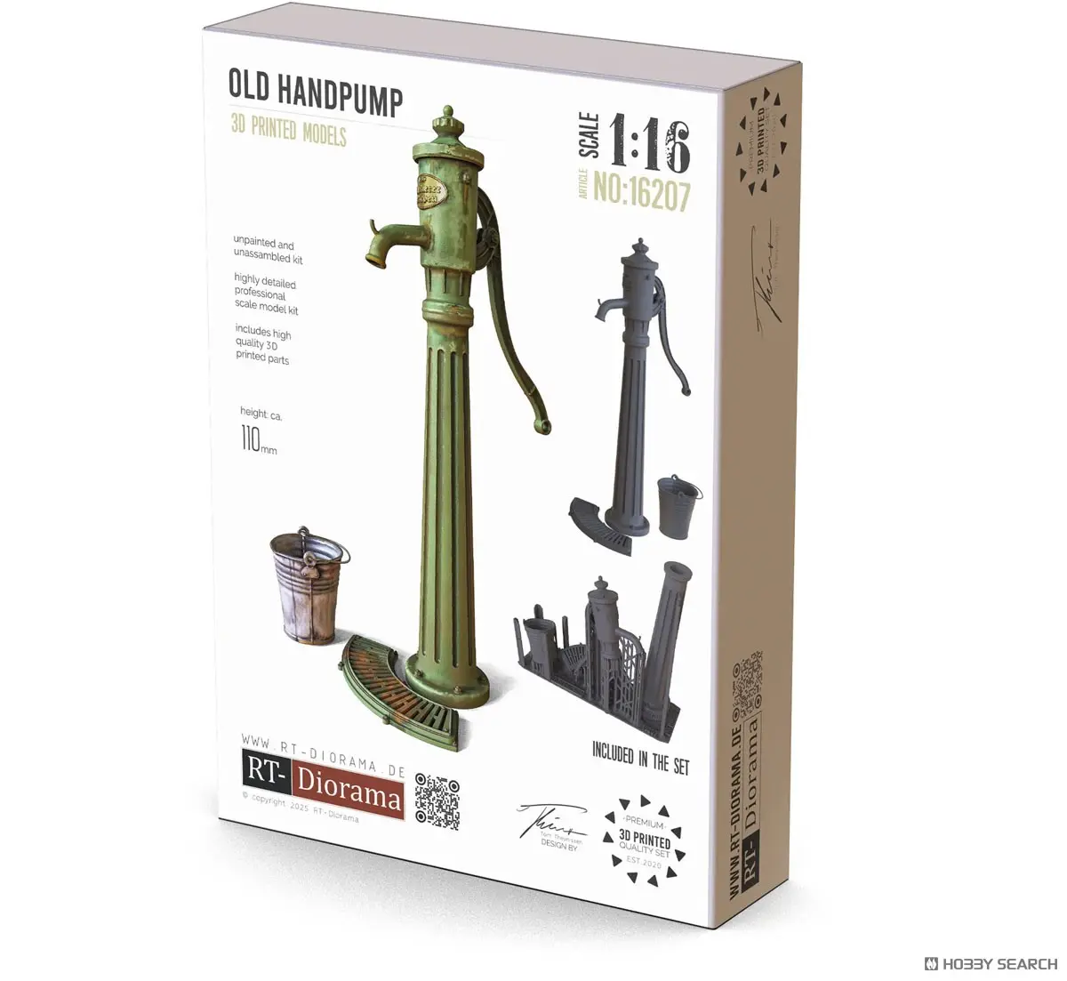 1/16 Scale Model Kit - Diorama Base