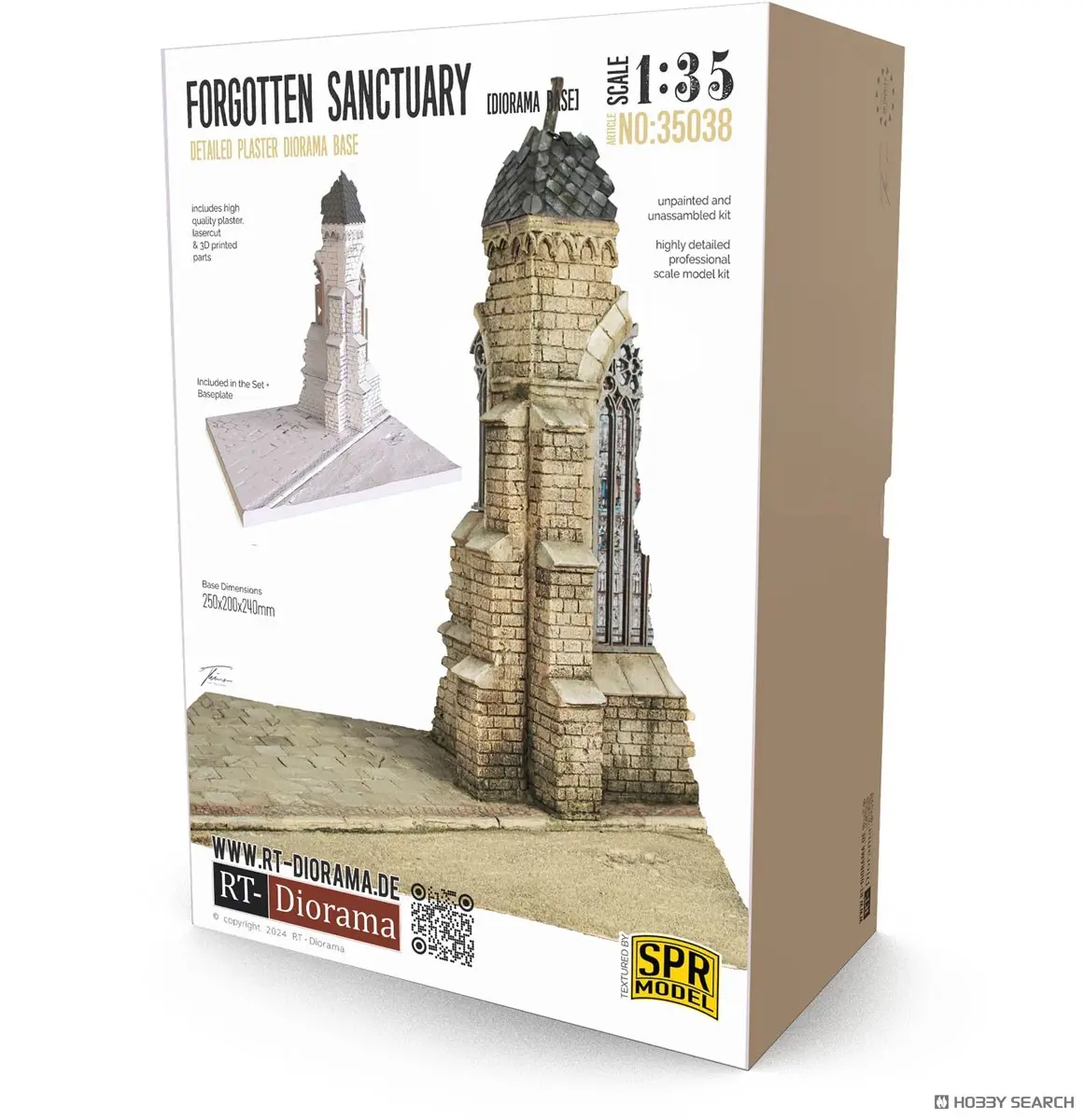 1/35 Scale Model Kit - Diorama Base