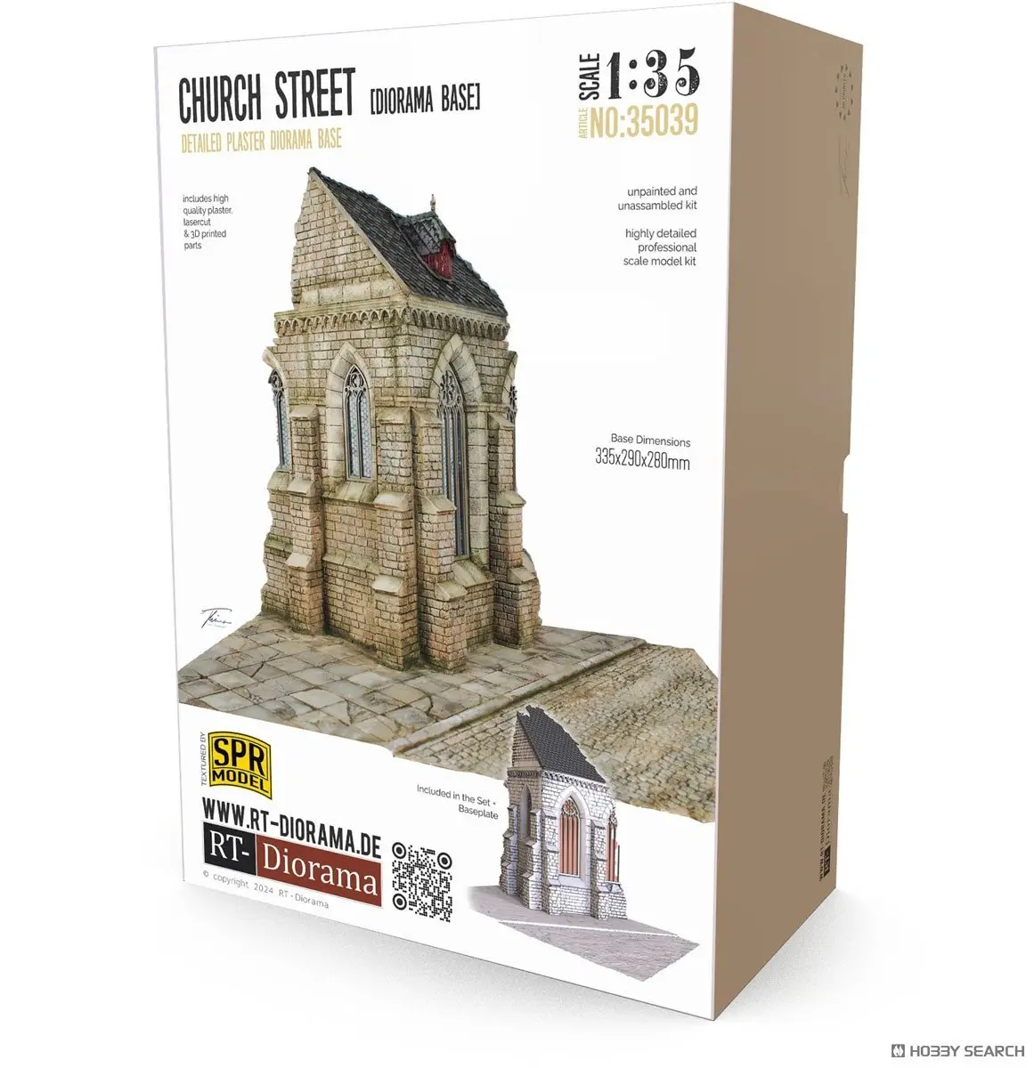1/35 Scale Model Kit - Diorama Base