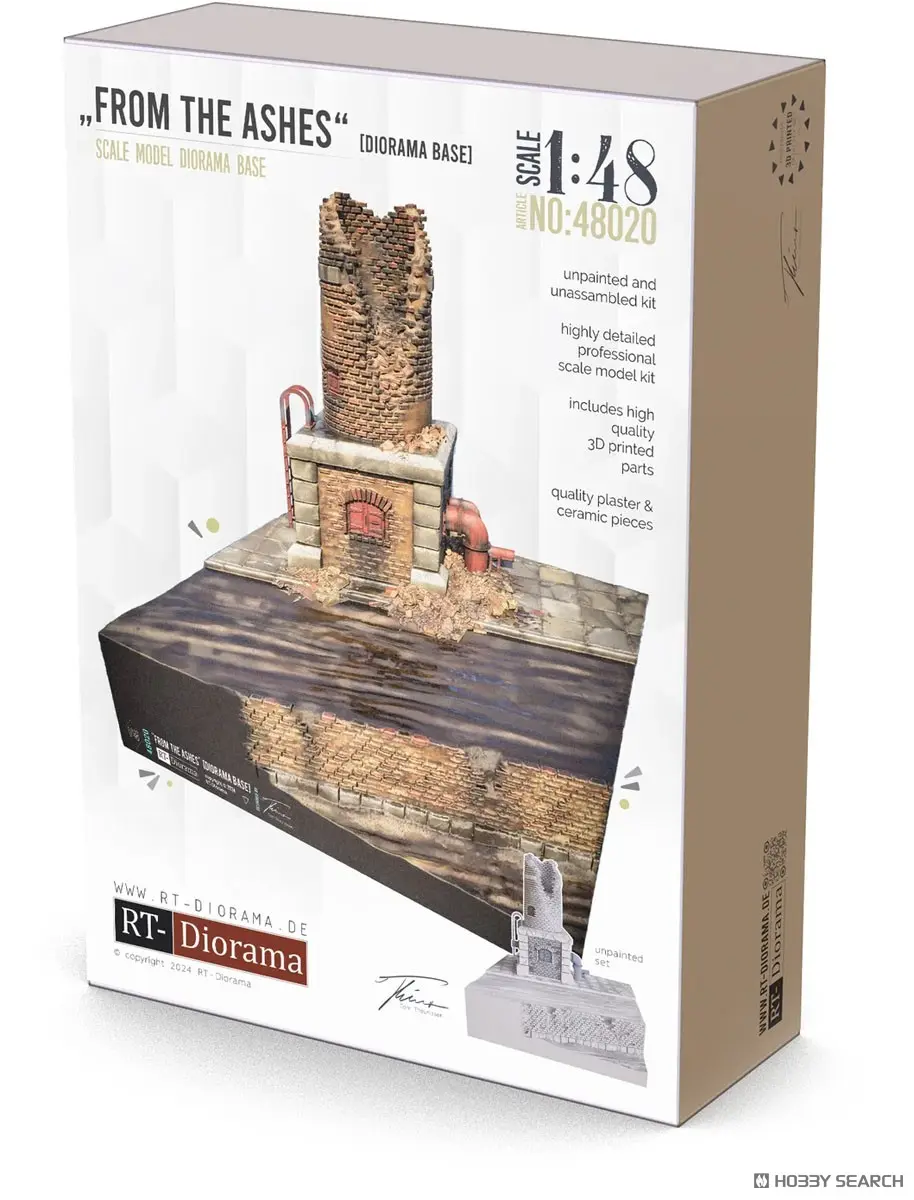 1/35 Scale Model Kit - 1/48 Scale Model Kit - Diorama Base