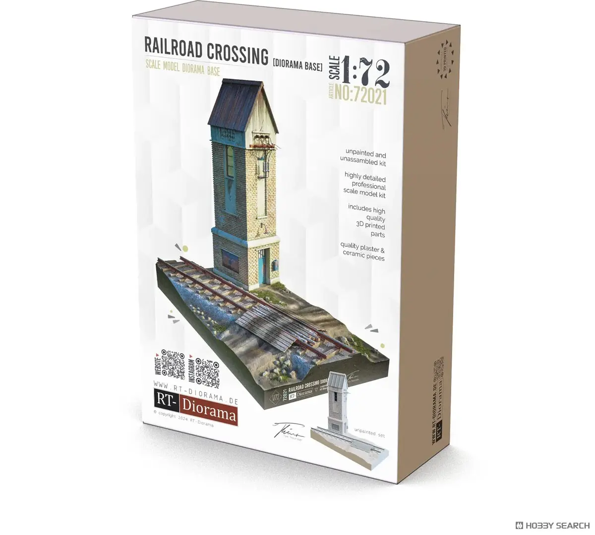 1/72 Scale Model Kit - Diorama Base