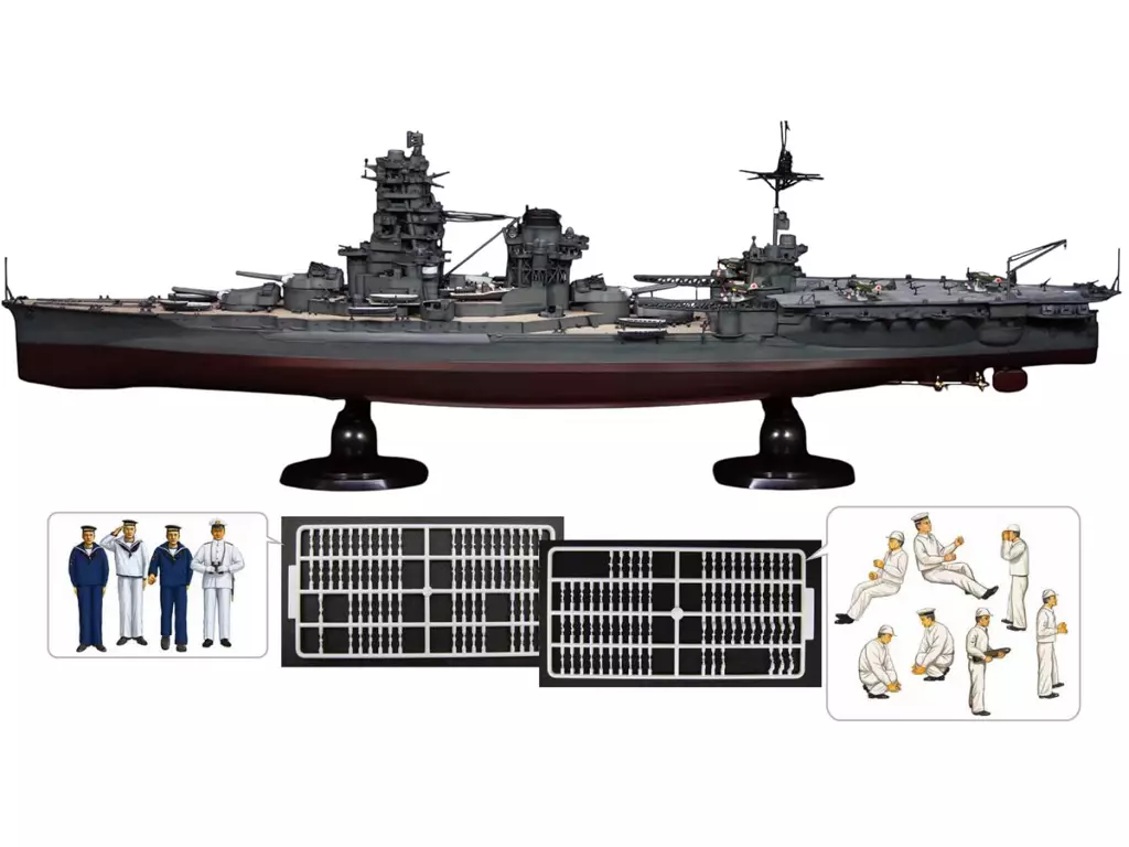 1/350 Scale Model Kit - Warship plastic model kit / Japanese battleship Ise
