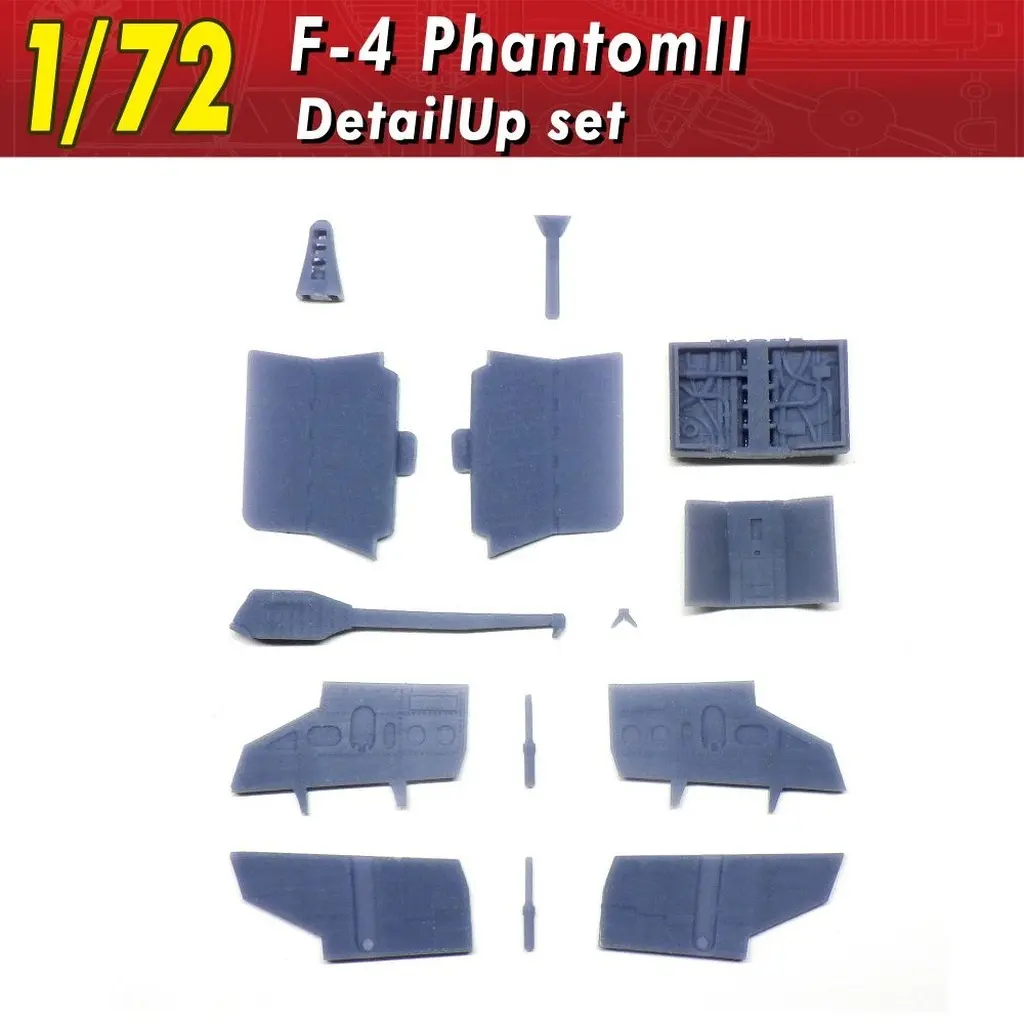 1/72 Scale Model Kit - Detail-Up Parts