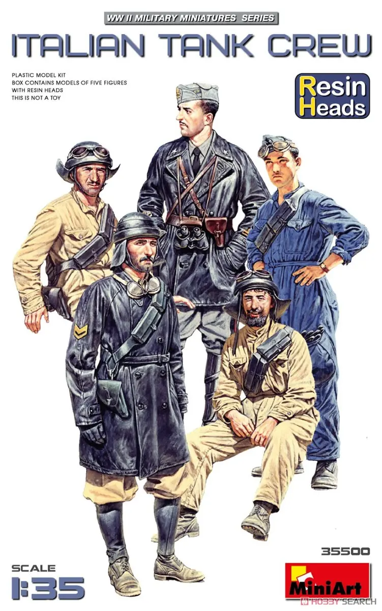 1/35 Scale Model Kit - People/Animals