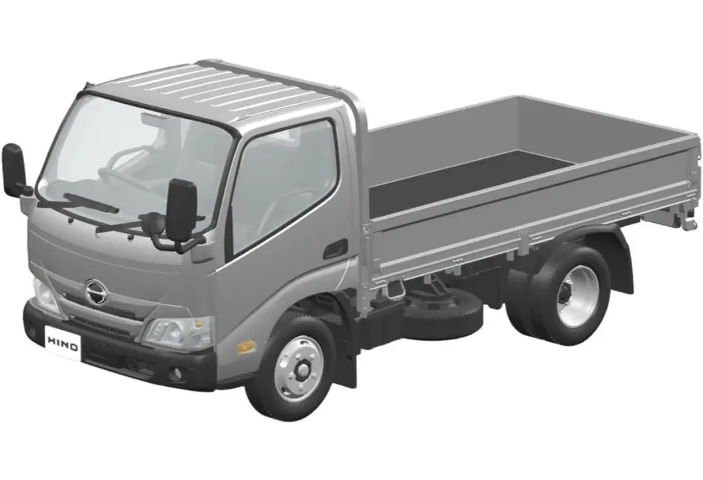 Hino Dutro(silver) Model Kit
