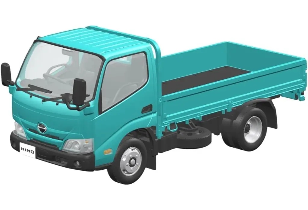 Hino Dutro(turquoise) Model Kit