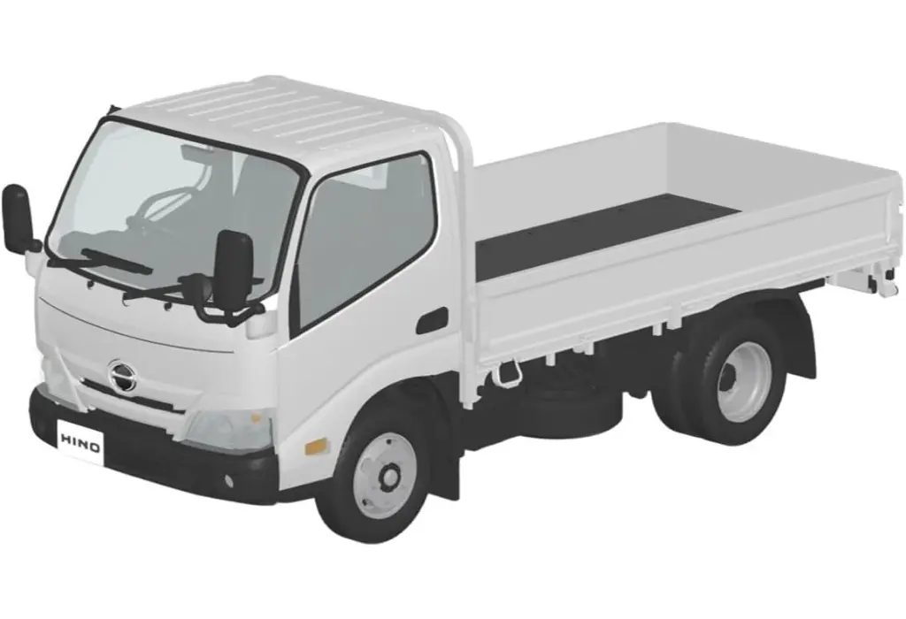 Hino Dutro(White) Model Kit