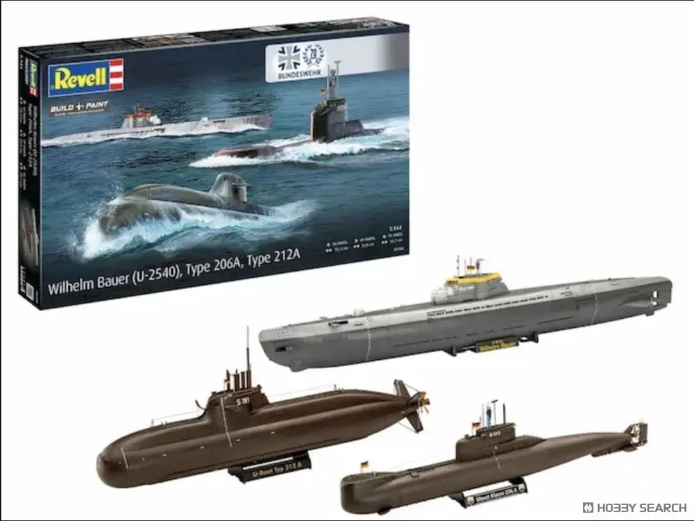 1/144 Scale Model Kit - Submarine