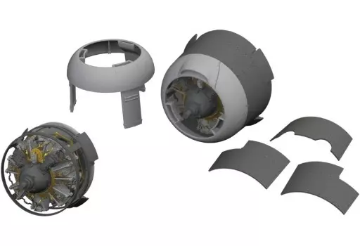 1/48 Scale Model Kit - Detail-Up Parts