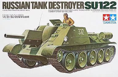1/35 SCALE RUSSIAN TANK DESTROYER SU-122 Model Kit