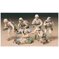1/35 SCALE U.S. MODERN MILITARY FIGURES "DESERT SCHEME" Model Kit