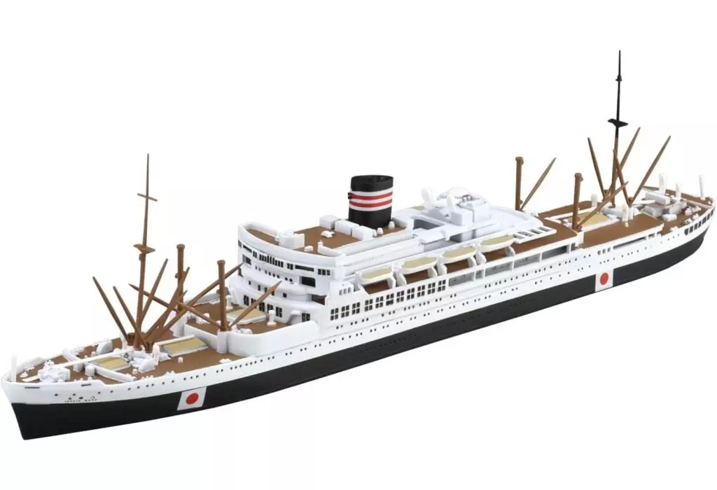 JAPANESE PASSENGER LINER YAWATA-MARU Model Kit