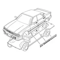 1/24 Scale Model Kit - NISSAN / SKYLINE