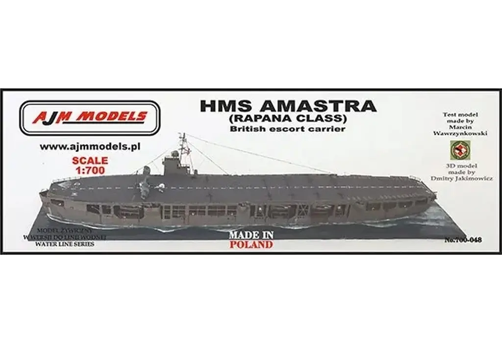 1/700 Scale Model Kit - Aircraft carrier