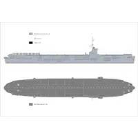 1/700 Scale Model Kit - Aircraft carrier