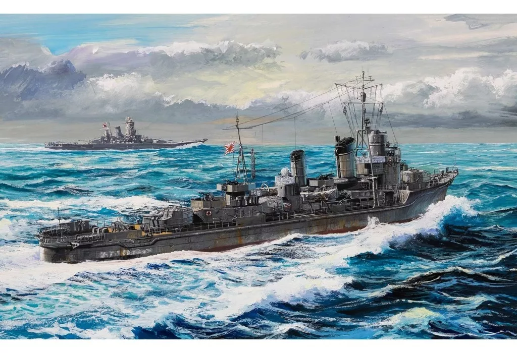1/700 Scale Model Kit - Warship plastic model kit / Japanese destroyer Isokaze