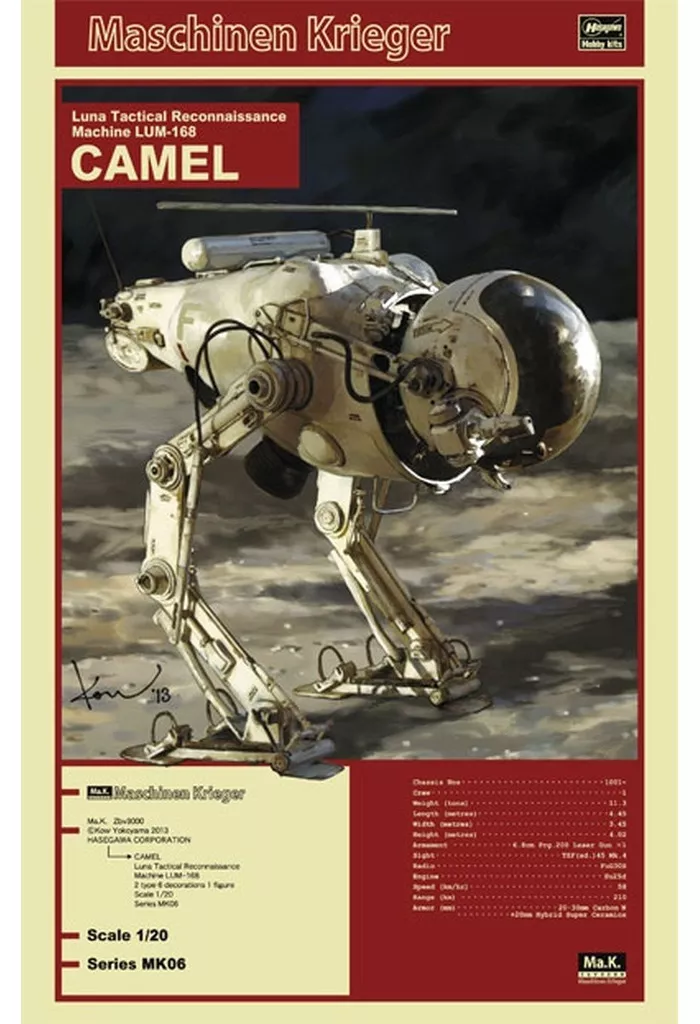 Plastic Model Kit - Maschinen Krieger ZbV 3000 / Camel
