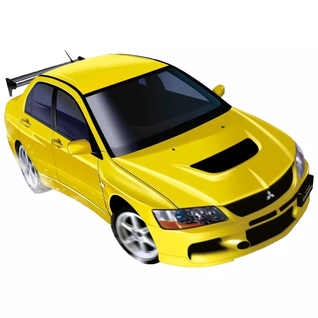 1/24 Scale Model Kit - Inch-up Series / Mitsubishi Lancer & Mitsubishi Lancer Evolution