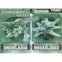 1/72 Scale Model Kit - ZOIDS / Mosasledge & Unenlagia