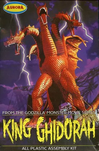 Plastic Model Kit - Godzilla / King Ghidorah