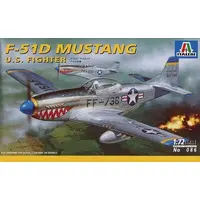 1/72 Scale Model Kit - Fighter aircraft model kits / North American F-51D Mustang