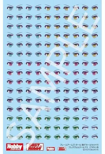 Decals - FRAME ARMS GIRL / Zelfikar & Hresvelgr=Rufus