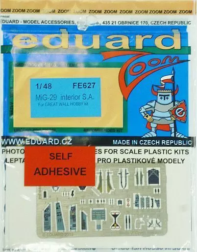 1/48 Scale Model Kit - Etching parts / Mikoyan MiG-29