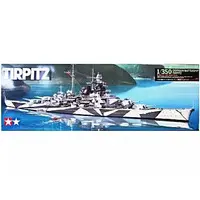 1/350 Scale Model Kit - Warship plastic model kit / German battleship Tirpitz