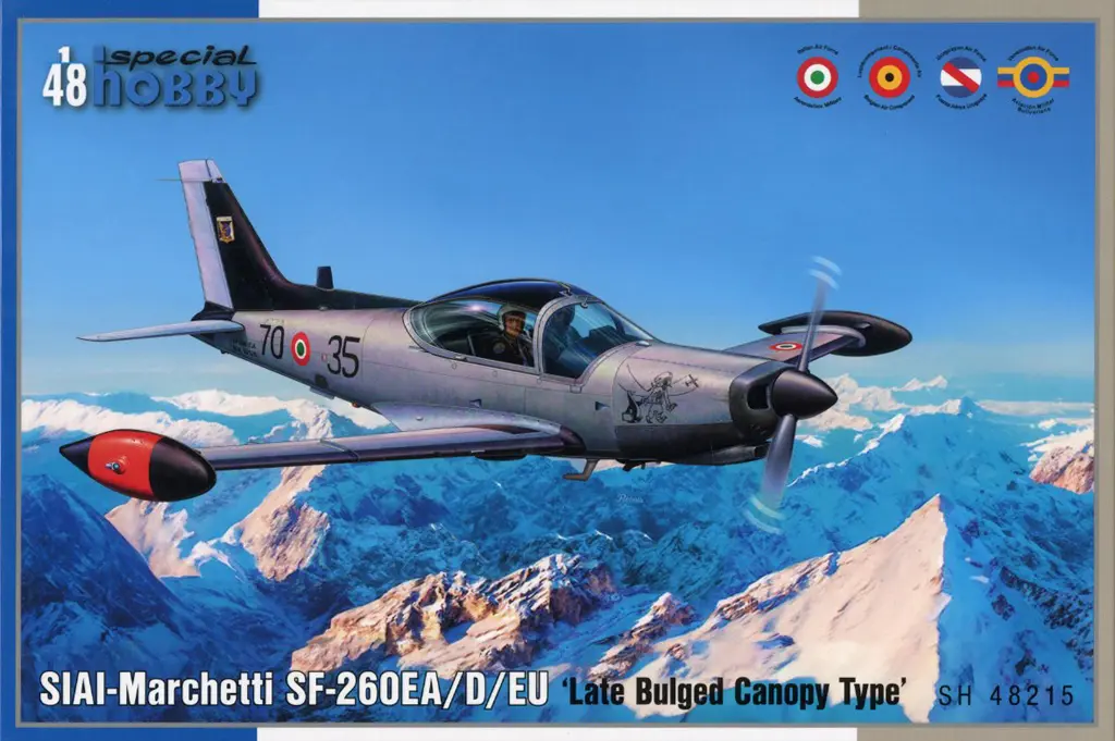 1/48 Scale Model Kit - Aircraft / SIAI-Marchetti SF.260