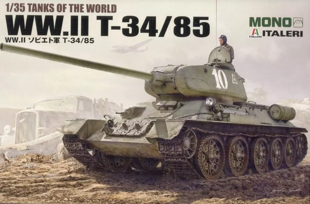 1/35 Scale Model Kit - Tank / T-34