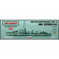 1/700 Scale Model Kit - Warship plastic model kit