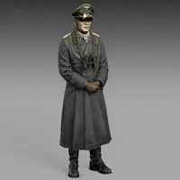 1/24 Scale Model Kit - People/Animals / Erwin Rommel
