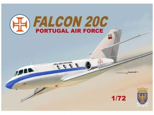 1/72 Scale Model Kit - Airliner / Falcon 20 (Mystère 20)