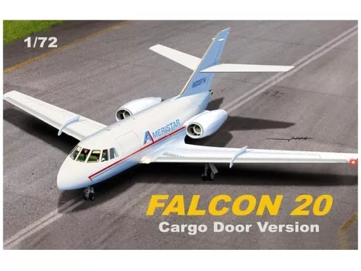 1/72 Scale Model Kit - Airliner / Falcon 20 (Mystère 20)