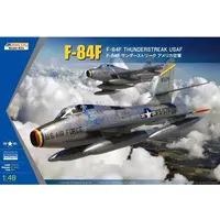 1/48 Scale Model Kit - Fighter aircraft model kits / P-47 Thunderbolt & Republic F-84F Thunderstreak