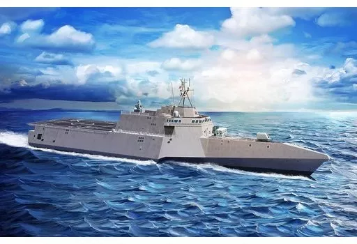 1/700 Scale Model Kit - Warship plastic model kit