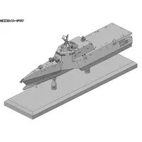 1/700 Scale Model Kit - Warship plastic model kit