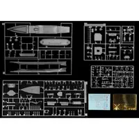 1/700 Scale Model Kit - Warship plastic model kit