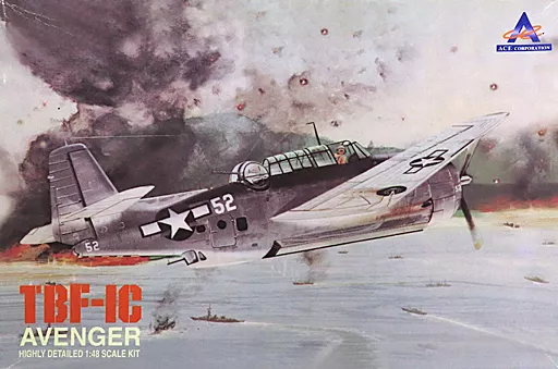 1/48 Scale Model Kit - Torpedo bomber / Grumman TBF Avenger