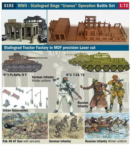 1/72 Scale Model Kit - Tank