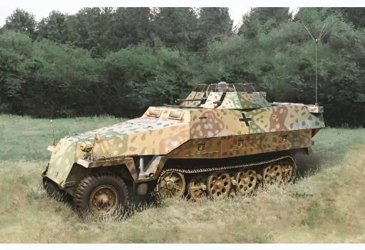 1/35 Scale Model Kit - Half-track / Armoured personnel carrier & Sd.Kfz. 2 Kettenkrad