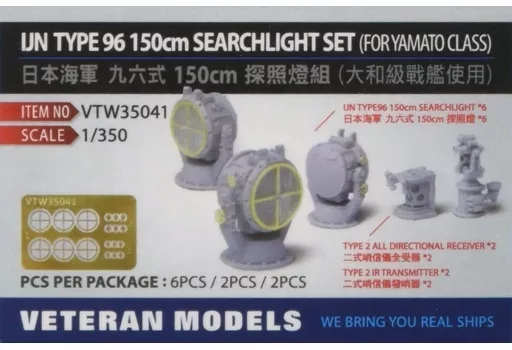 1/350 Scale Model Kit - Grade Up Parts