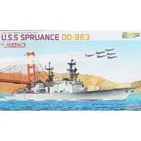 1/700 Scale Model Kit - Warship plastic model kit / USS Spruance