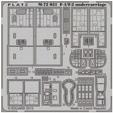 1/72 Scale Model Kit - Etching parts