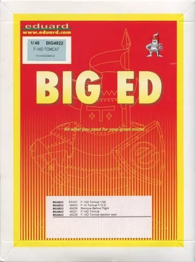 1/48 Scale Model Kit - Etching parts / F-14