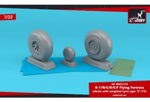 1/32 Scale Model Kit - Grade Up Parts / Boeing B-17 Flying Fortress