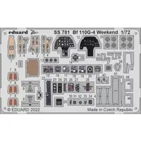 Weekend edition - 1/72 Scale Model Kit - Etching parts / Messerschmitt Bf 110