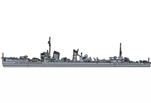 1/700 Scale Model Kit - Warship plastic model kit / Japanese destroyer Mikazuki