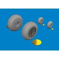 1/48 Scale Model Kit - Detail-Up Parts / Curtiss P-40 Warhawk